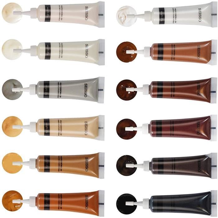 Correcteur Crème 8 Couleurs - Résistant à L'eau, Longue Tenue, Hydratant - Pour Tous Types De Peau - Neuf