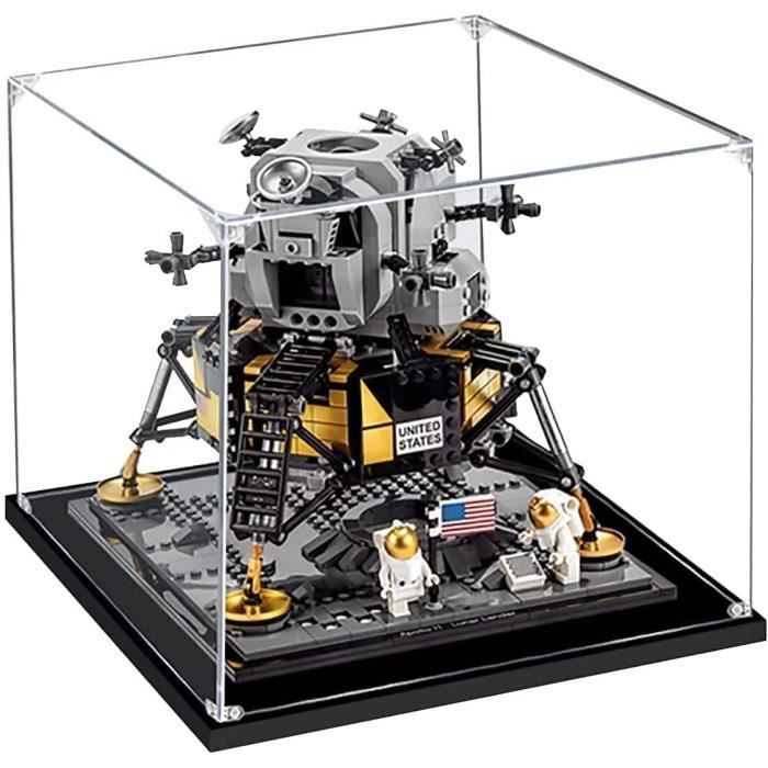 Vitrine en Acrylique pour Module Lunaire Legos 10266 NASA Apollo 11 (vitrine  Uniquement,sans Ensemble Legos) A,3 mm[478] - Cdiscount Maison