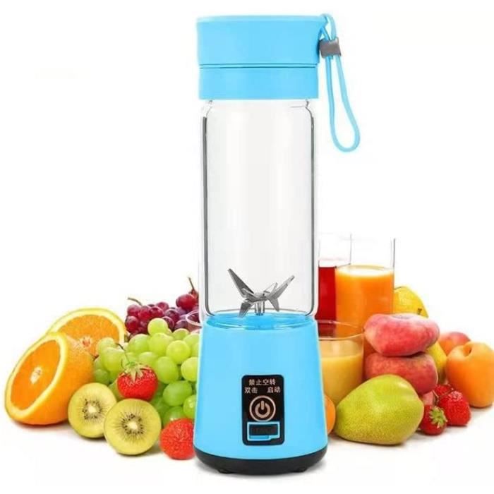 Mixer Melangeur Portable Coupe de jus de Smoothie Mini Mixeur Personnel pour Smoothies Shakes Six Lames en 3D Puissant P L208 Cdiscount Electromenager