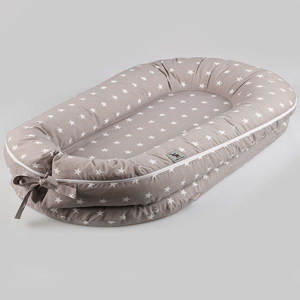 Cocon Nouveau Ne Cotton Moose Cocoon Premium Little Stars Grey 18 Achat Vente Matelas Bebe Cdiscount