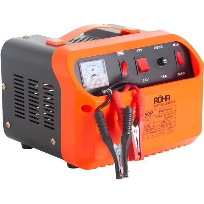 Röhr Chargeur de Batterie Intelligent DFC50P Régénérateur Démarreur 12/24 V Cdiscount Auto