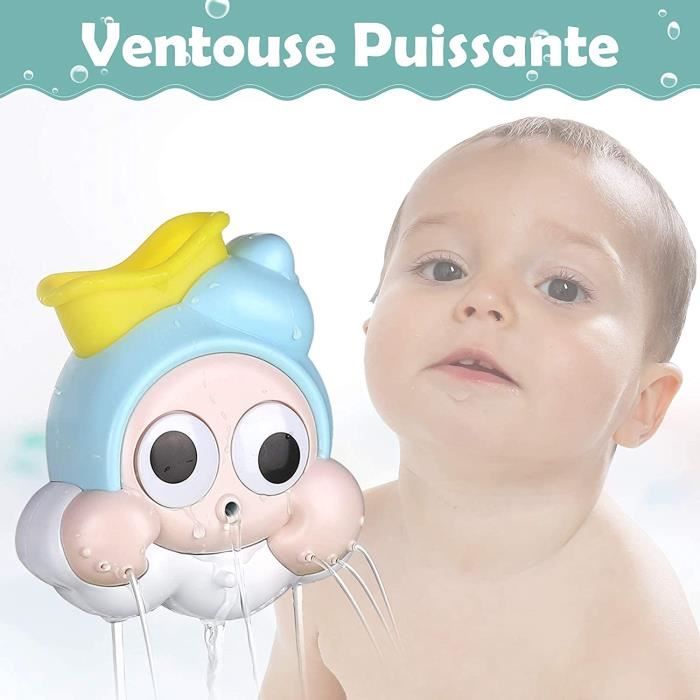 Jouet Bain Jouet De Bain Bebe Cascade7pcs Jouet De Douche Multifonctionnel Et Jeu De Tir Au Panierjouets Educatifs Bebe Pour Baign Cdiscount Puericulture Eveil Bebe