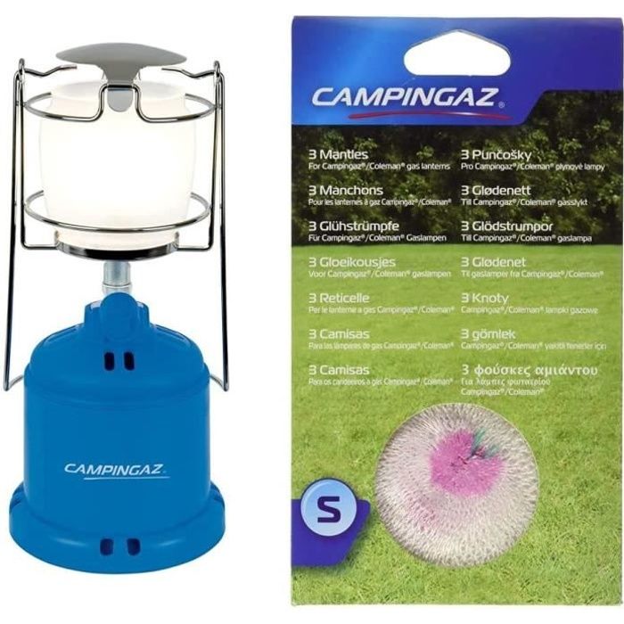 Campingaz - Verre lampe à gaz - Lanterne Camping 206 L - 10-80 Watt -  Cdiscount Bricolage