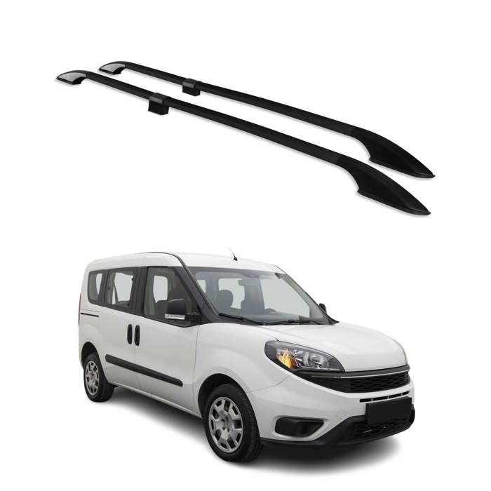 Antenne De Toit Noir 40cm Pour Fiat Doblo - Marque RPS - Réf. 708344 - Neuf