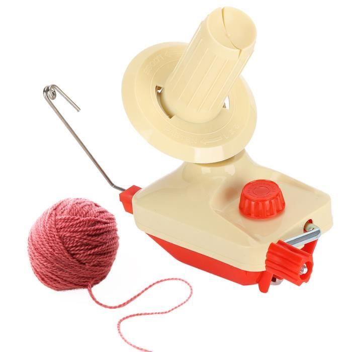 Dévidoir à Laine En Bois Double Rotation | Support Pelote Amovible Pour Tricot Et Crochet - Cadeau Tricoteuse