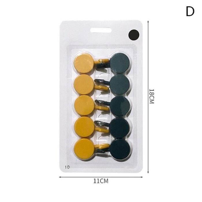 Lot De 100 Crochets En T Noirs DELFRA - Pour Rails Rideaux Universels Aluminium/Inox/Plastique