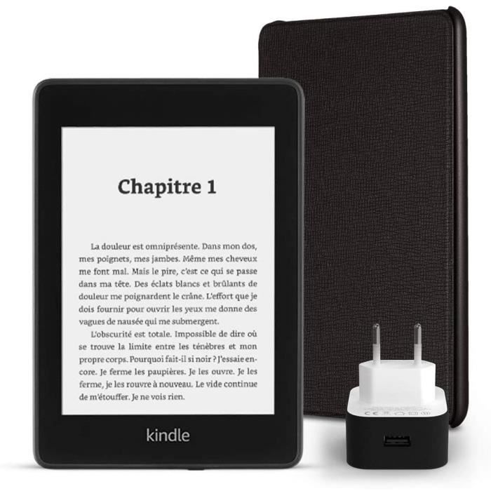 Liseuses et accessoires Pack essentiel comprenant la liseuse Kindle  Paperwhite, 32 Go, avec offres spéciales et Wi-Fi, u 14929 - Cdiscount  Informatique