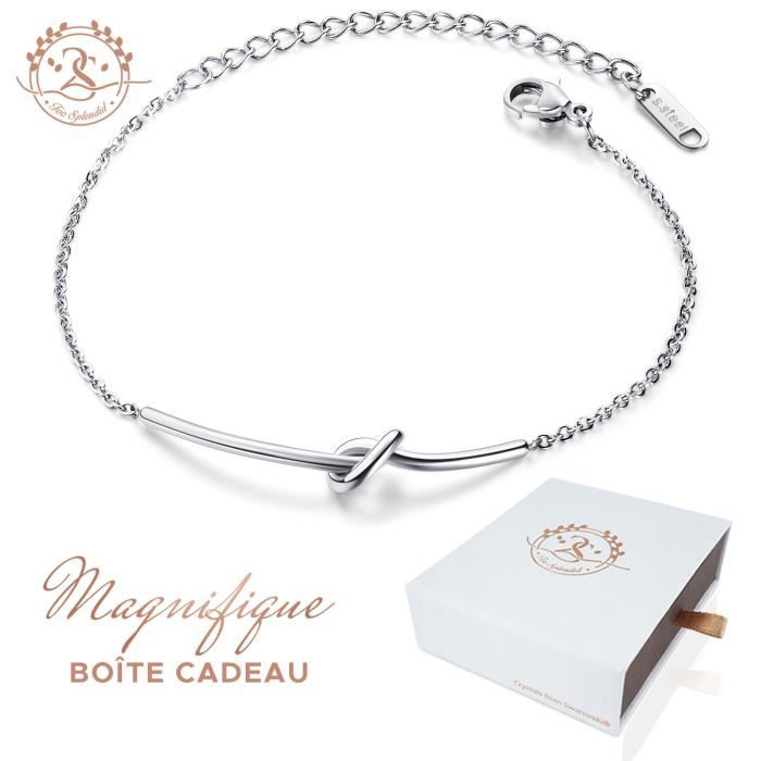 2splendid Beau Bracelet Femme Nœud Argente Cadeau Mariage Anniversaire Noel Boite Bijoux Offerte Rose Achat Vente Bracelet Gourmette Bracelet 2splendid Femme Adulte Rose Soldes Sur Cdiscount Des Le Janvier Cd 2splendid Beau Bracelet Femme Nœud Argente Cadeau Mariage Anniversaire Noel Boite Bijoux Offerte Rose Achat Vente Bracelet Gourmette Bracelet 2splendid Femme Adulte Rose Soldes Sur Cdiscount Des Le Janvier Cd