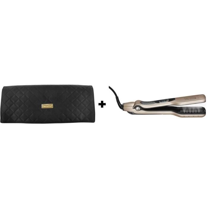 Lisseur vapeur - SAINT ALGUE - Demeliss TITANIUM + Tapis trousse thermoresistant