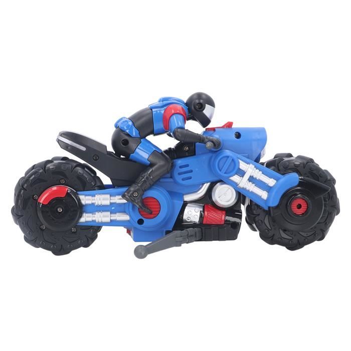 SURENHAP Moto RC 1/10 RC moto jouet télécommande dérive cascadeur moto pour  les enfants de plus de 6 ans jouets talkie-walkie Bleu - Cdiscount Jeux -  Jouets