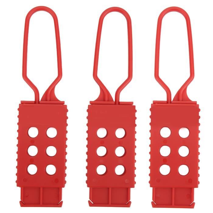 Lot De 3 Boucles De Verrouillage Pour Valises – En Fer, Sécurité Renforcée Pour Bagages Et étuis