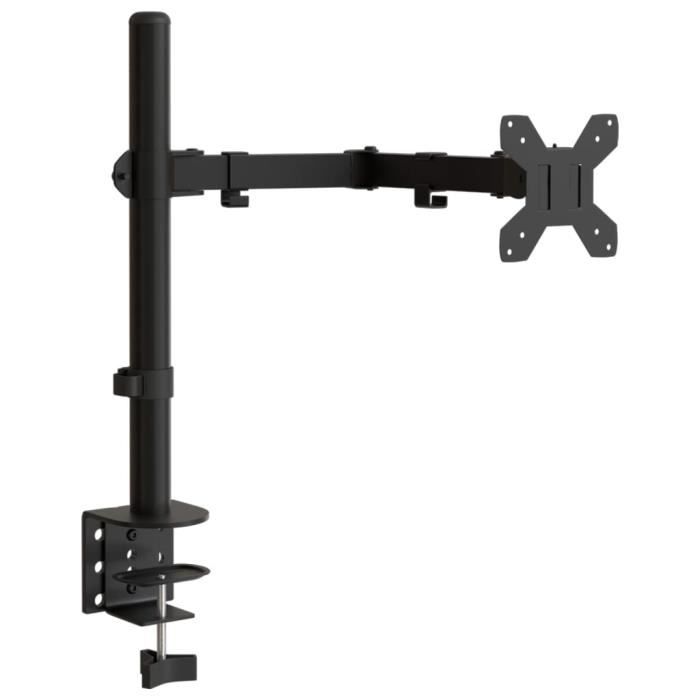 WEARSON Support de moniteur VESA 75 mm – Petit support pliable pour moniteur portable de 15,6, 16, 17, 17,3, 18, 18, 18,5, 18,5, support plat VESA 75 x 75 mm