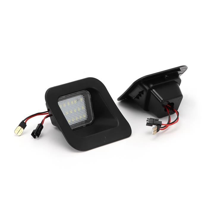 Dilwe ampoule LED de plaque d'immatriculation Lampe de plaque d