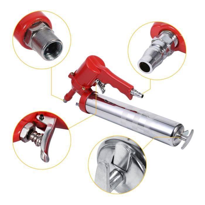 Raccord D'extrémité Pour Pistolet à Graisse Haute Pression - 10000 PSI, En Acier Galvanisé