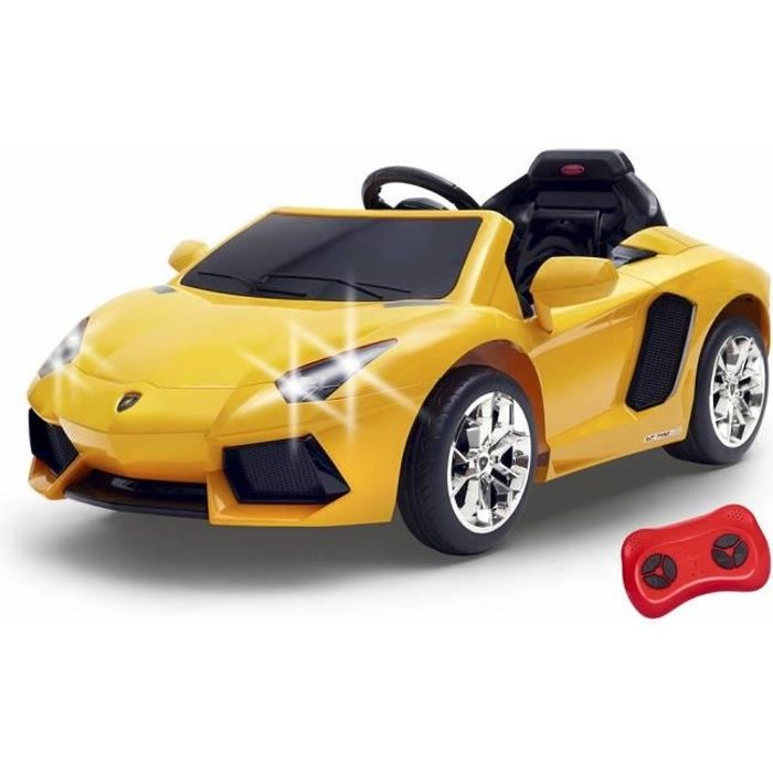 Feber Lamborghini Jaune Vehicule Electrique 6v Achat Vente