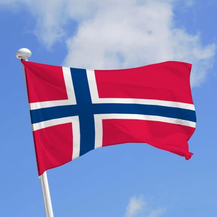 Drapeau Norvege 145 Cm X 90 Cm Livraison Gratuite Cdiscount Maison
