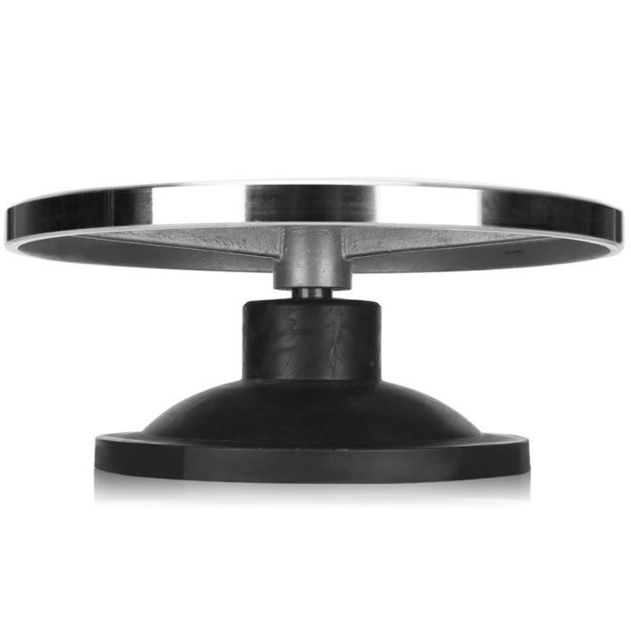 Roue à Sculpter Poterie 7" Platine Vinyle - Capacité 40 Lbs - Neuf