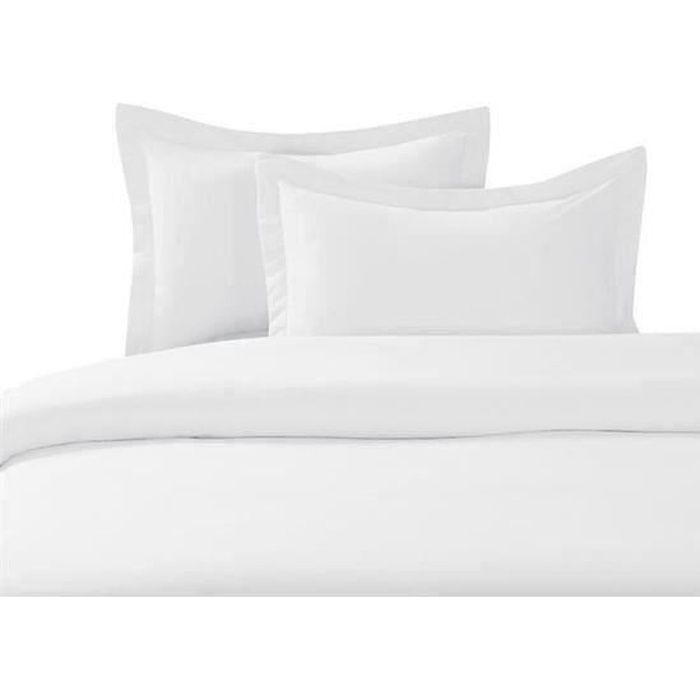 Oreiller HOMEROKK Haute Qualité 60x60 Cm - Garnissage Respirant, Soutien Optimal, Lavable En Machine