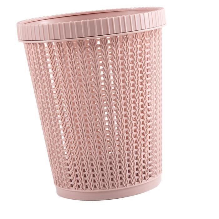 Rotin Synthétique Pour Tissage - Diamètre 2,5 Mm, Longueur ~90 M, Rose - Pour Paniers, Rangement, DIY