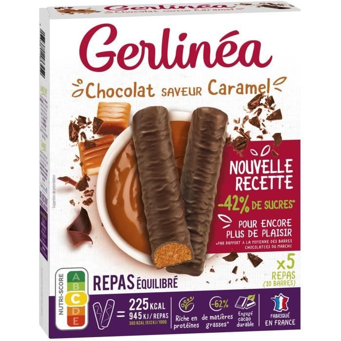 Amaigrissement Et Perte De Poid - Limics24 - Barre Repas Chocolat Saveur Caramel Substitut