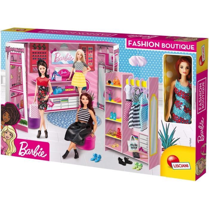 Boutique de Mode Kit Créatif LISCIANIGIOCHI BARBIE Poupée