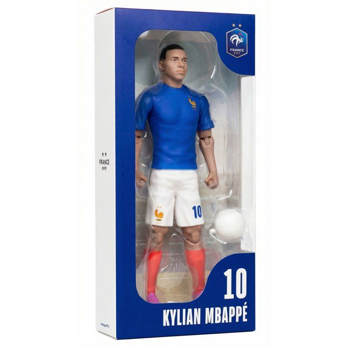 Figurine articulée - Équipe de France - MEGABLEU - Mbappé numéro 10 - 20 cm