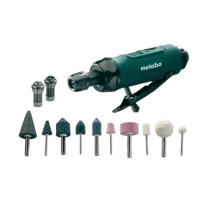 Set Meuleuse droite à air comprimé DG 25 Metabo…