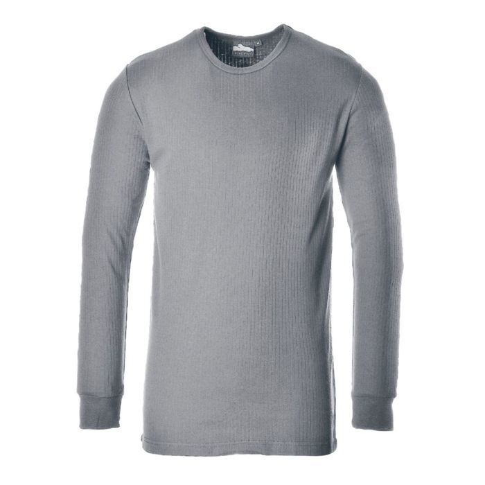 Tee-shirt Thermique Manches Longues Portwest - Gris Tee-shirt Thermique Manches Longues Portwest - Gris
