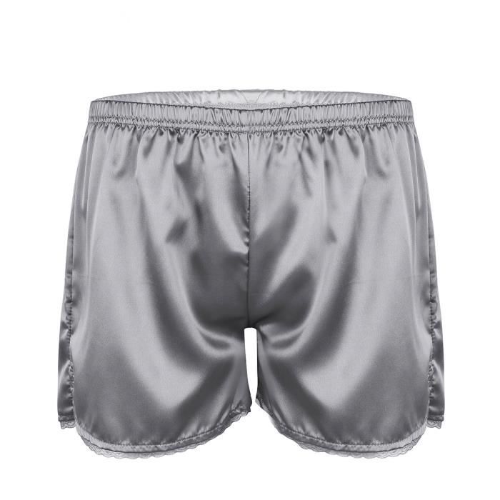 slip satin femme
