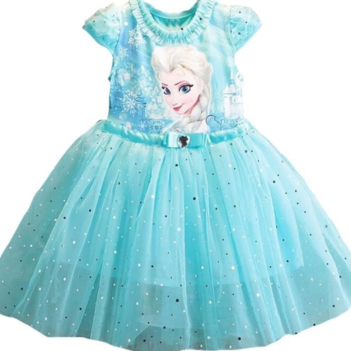 robe elsa enfant