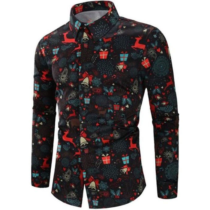Chemise noel homme online