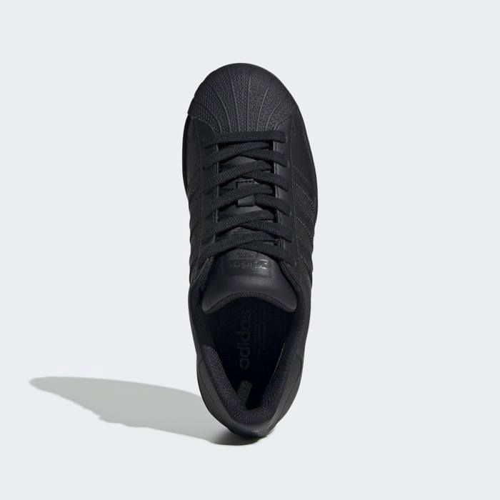 ADIDAS SUPERSTAR J SNEAKERS NERO FU7713 (36 - NERO) Nero - Cdiscount  Chaussures
