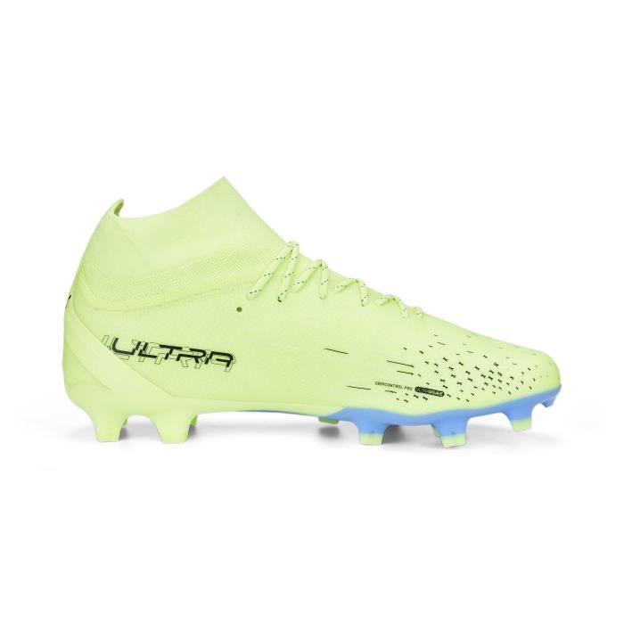 PUMA  Ultra Pro FG/AG, Chaussure de Football Homme, Fizzy Light-Parisian Night-Blue Glimmer, 42.5 EU