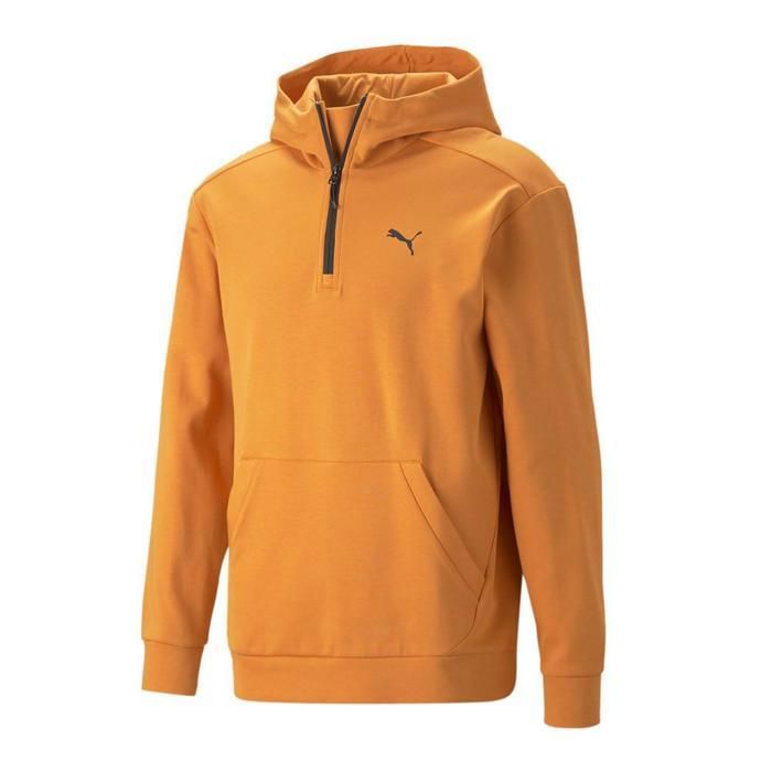 Sweat 1 2 zip a capuche Puma Rad Cal Dk desert clay M Desert clay Cdiscount Pret a Porter