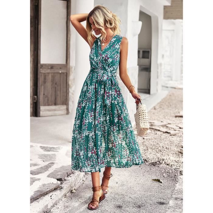 Robe Bohème Chic Robe D Ete Femme Robe Bohème Chic De Plage Robe D