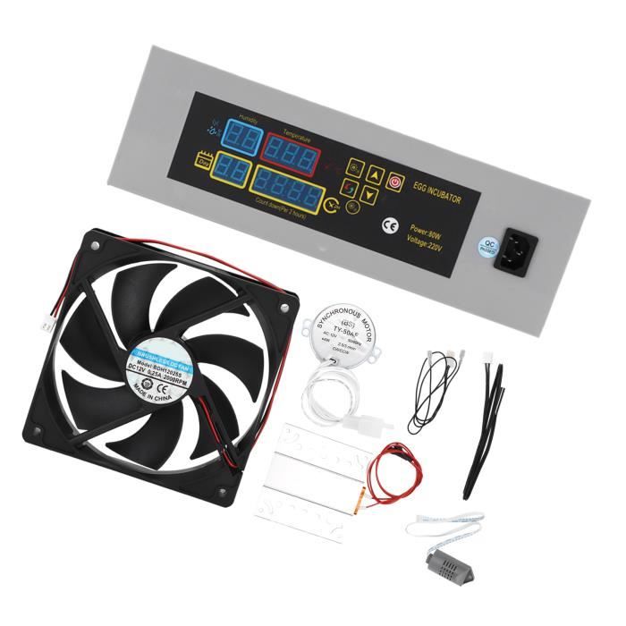 Comparer les prix de Mxzzand Incubateur d'oeufs automatique Incubateur d'Oeufs Éclosoir Automatique Machine à Couver animalerie couveuse Prise UE 220 V