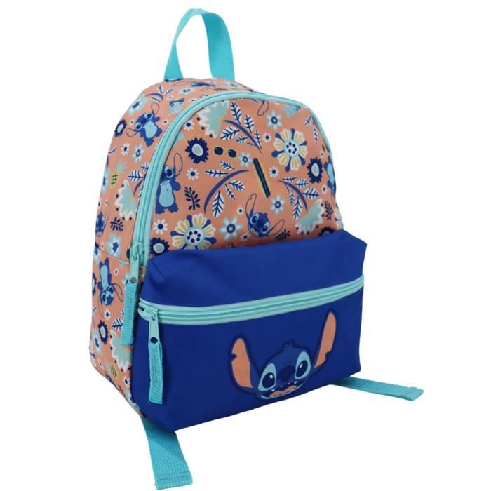 Mybagstory - Sac à dos - Stitch - Bleu - Enfant - Ecole