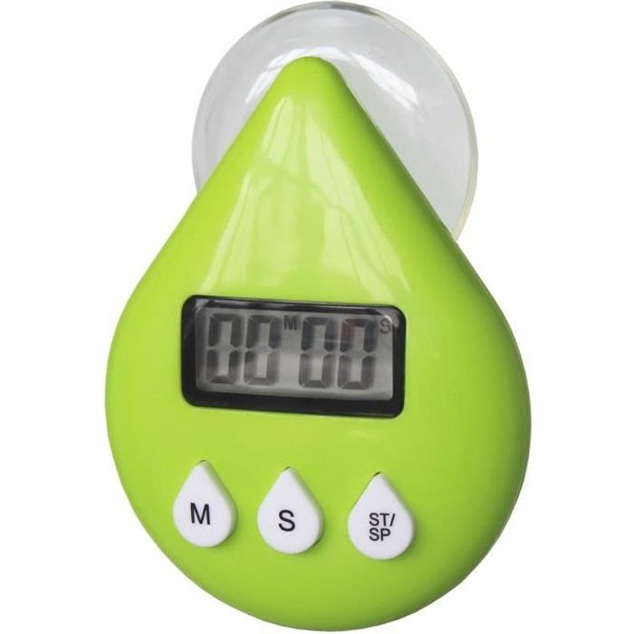 Minuteur De Douche Numérique T7 - Horloge Douche Étanche IPX4 Avec Alarme