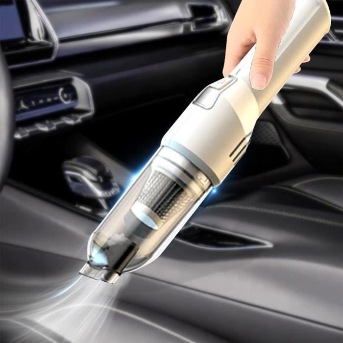 Aspirateur sans fil mini charge aspirateur de voiture portable à double