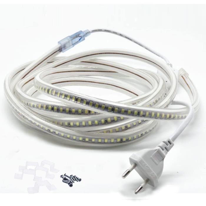 Ruban LED SMD2835 8W/m 5m 120 LED/m 150LM/W 24V 3000K IP20 10mm 82952056