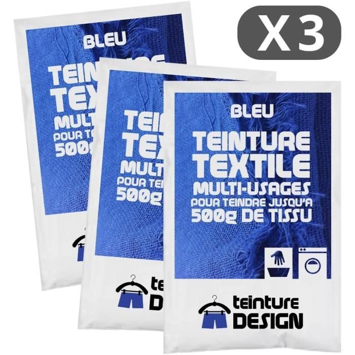 Teinture textile bleu marine - Cdiscount