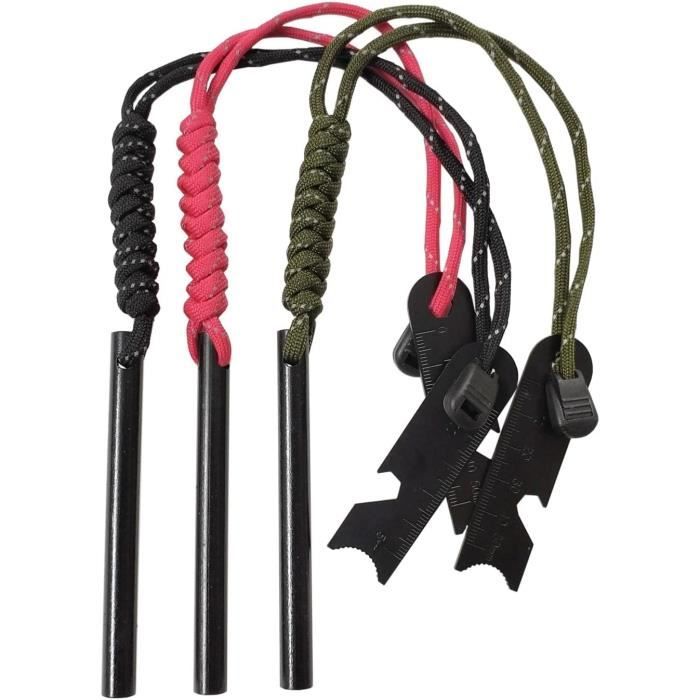 Firesteel XL Ours Furtif - Pierre à Feu Survie Barre Magnésium Tendre