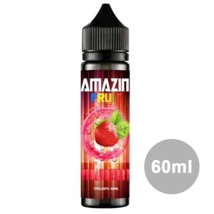 60ml 3mg FRAISE Eliquide pour Cigarette Electronique Vape Liquide sans
