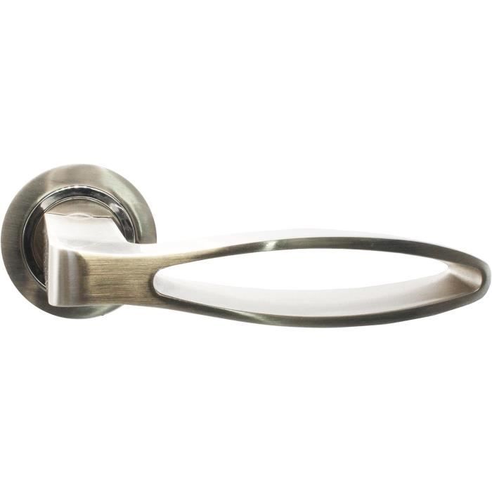 ANCIENNE POIGNÉE DE Porte Rosace En Fonte EUR 35,00 - FR