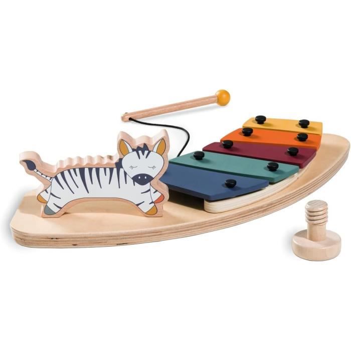 Lehoo Castle Licorne Jouet Bebe 1 an Fille, Rampe de Course en Bois, Jeux Montessori 1 2 an, Cadeau Fille Enfant