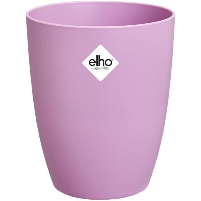Pot De Fleurs Intérieur Elho Brussels Orchidée – 13 X 11,5 Cm, Blanc, Plastique Recyclé, Avec Trou D’évacuation - 4