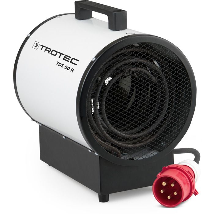 chauffage electrique soufflant professionnel 9 kw 400 v trotec tds 50 r cdiscount bricolage