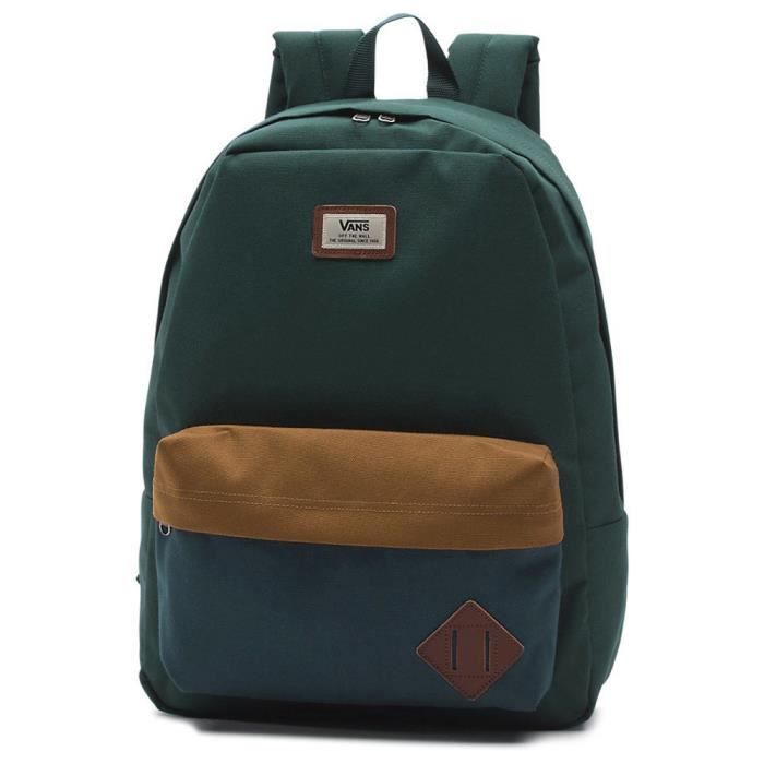 sac a dos vans old skool homme verte