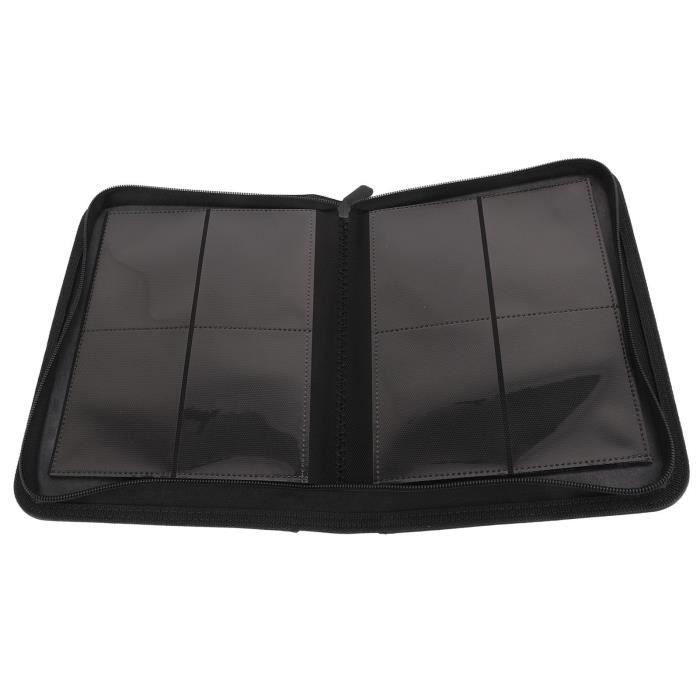 SIGEL Vz204 Porte-Cartes De Visite Torino Cuir Véritable Noir - Jusqu'à 160 Cartes