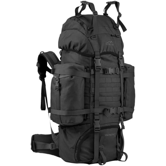 Wisport Reindeer 75L Sac à Dos Noir